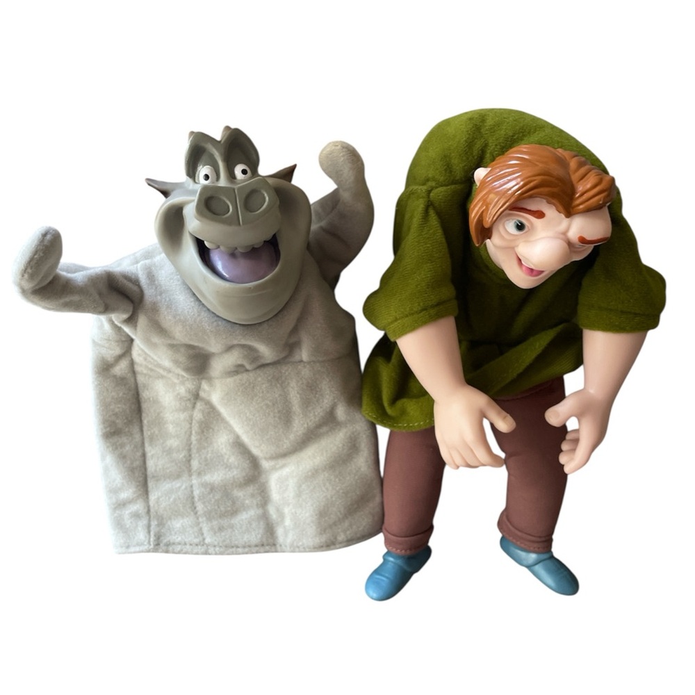 Vintage 1996 Burger King “The Hunchback of Notre Dame” Quasimodo Gargoyle Puppet